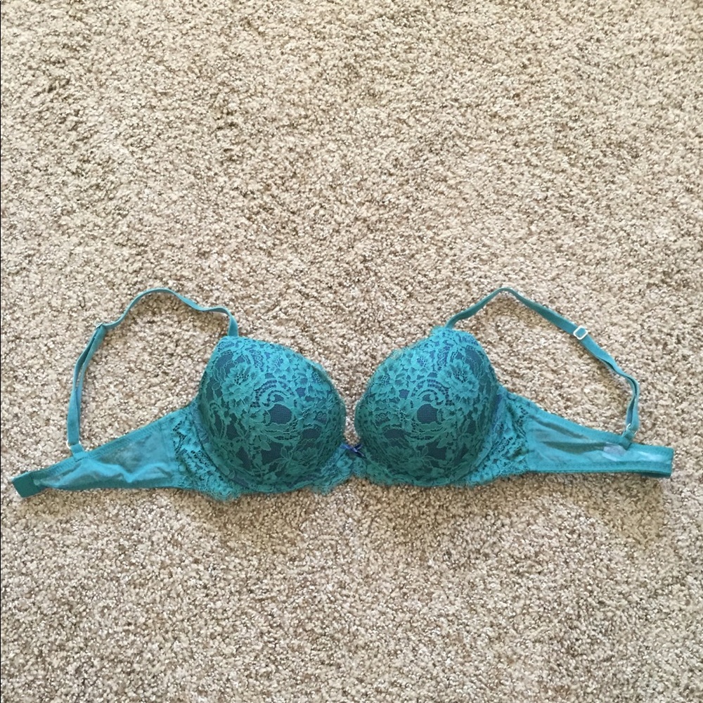 Victoria Secret Emerald Green Bra